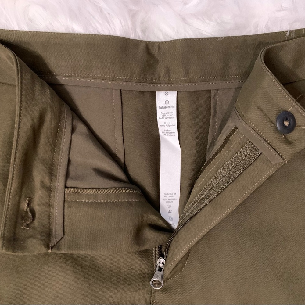 lululemon athletica Olive Green Straight-Leg Pants - Picture 5 of 16